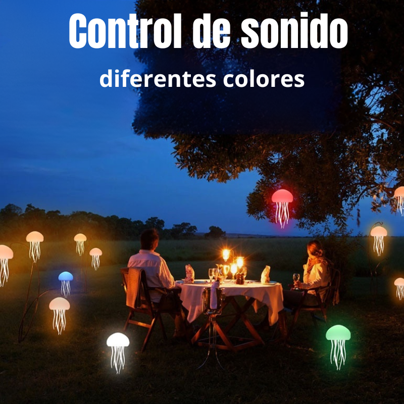 Jellyfish Mood Lamp LED Jellyfish Night Light Portable Jellyfish Lamp Jellyfish Decorations Smart Table Lamp for Bedside Desk